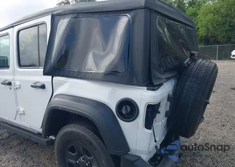 2023 Jeep Wrangler 4-Door Sport 4X4 из США, поврежденный, VIN 1C4HJXDN9PW530537